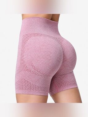 Aoxjox Seamless Workout Biker Shorts